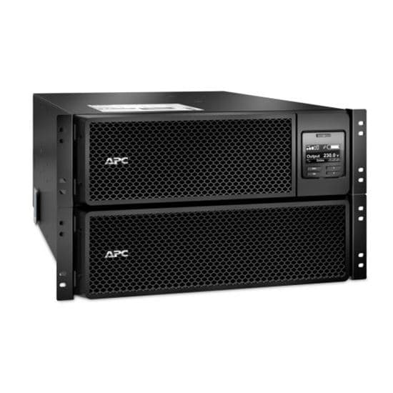 APC APC Smart-UPS 8000VA (8000W) 6U 230V In/Out. 6x IEC C13 Outlets. SRT8KRMXLI