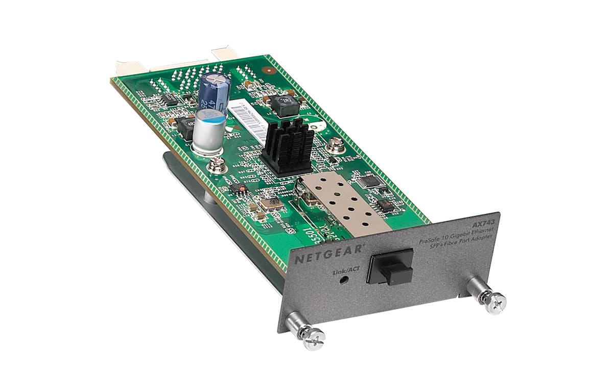 NETGEAR NETGEAR AX743-10000S 10 Gigabit Ethernet Adapter Module for SFP+ AX743-10000S