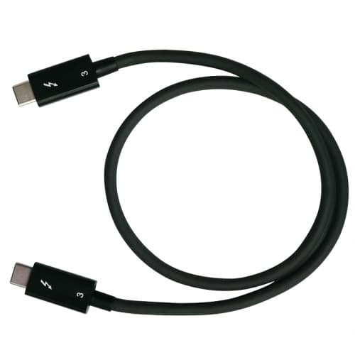 QNAP QNAP CAB-TBT305M-40G-LINTES 0.5m Thunderbolt3 Type-C 40Gbps passive cable CAB-TBT305M-40G-LINTES