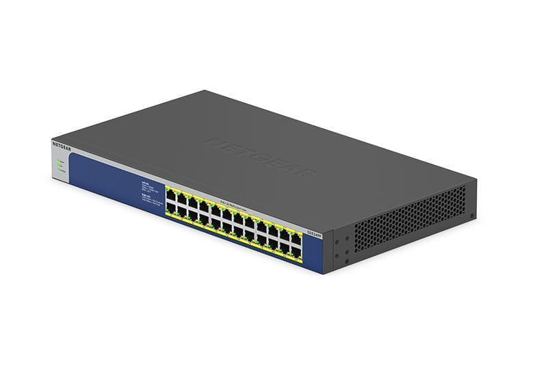 NETGEAR 24-Port High Powered POE+ Gigabit Unmanaged Switch (300W PoE Budget) GS524PP-100AJS
