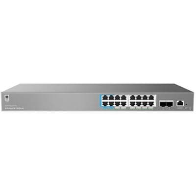 Grandstream 16-Port Gigabit PoE+ Managed Ethernet Switch 4x SFP 240W PoE GWN7802P