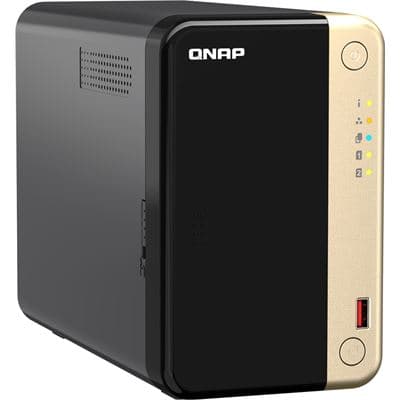 QNAP 2-Bay NAS Celeron 4-Core CPU 8GB RAM 2x 2.5GbE 2x M.2 2280 TS-264-8G
