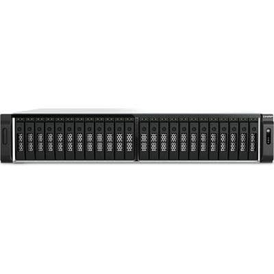 QNAP 30-bay 2.5" SATA all flash NAS 32 GB RAM Rackmount Dual Power TS-H3077AFU-R5-32G