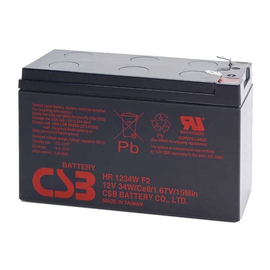 CSB CSB 12V 9.0 AH Replacement UPS Battery - 1 Year Warranty. UPS12V9