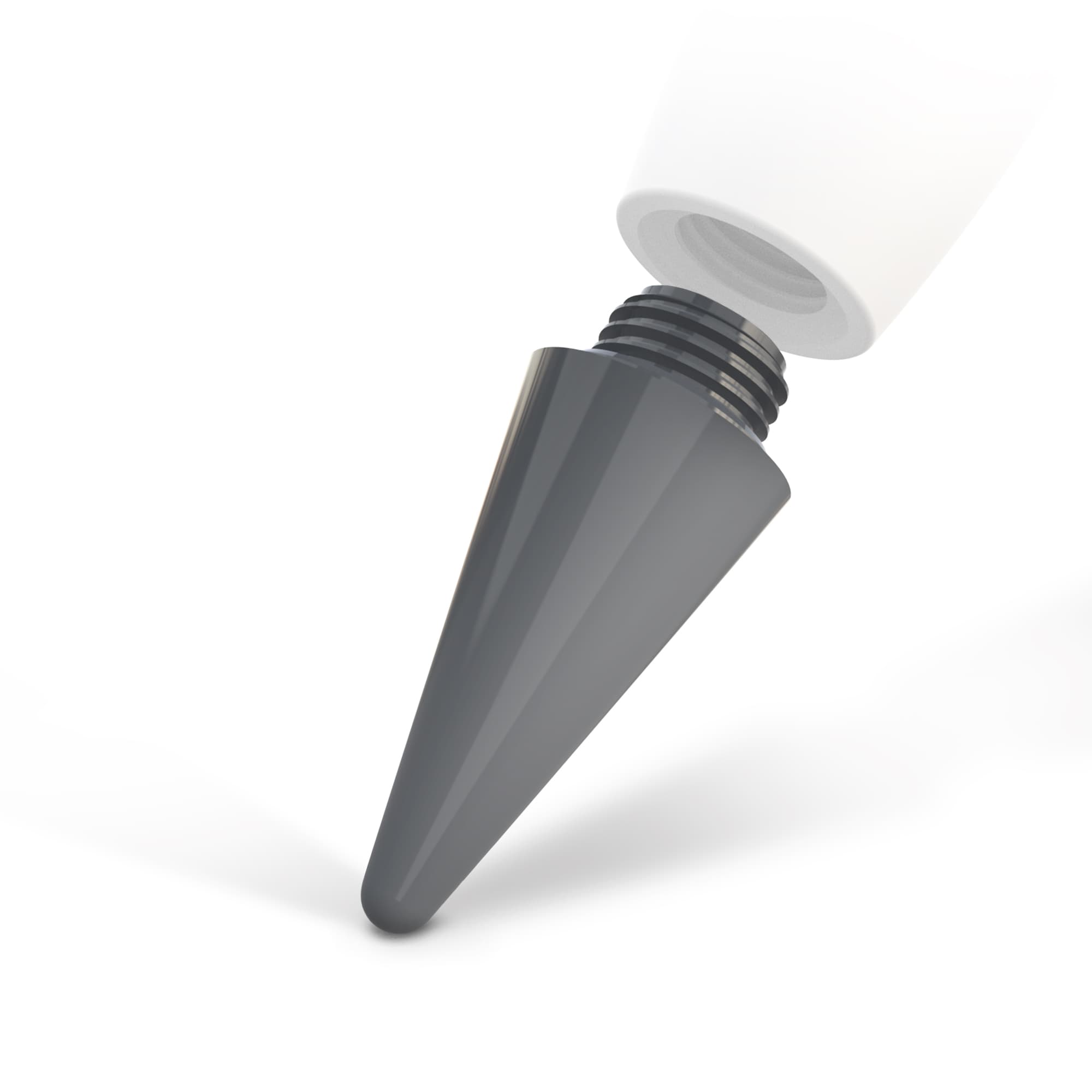 ZAGG Zagg Accessories Pro Stylus 2 Replacement Tips Apple iPad - Grey (Box of 4) 109913292
