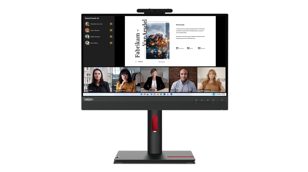 LENOVO LENOVO TIO 22 G5 21.5" TOUCH FHD (16:9), SPK, DP, 3Y, NOT COMPATIBLE WITH I5/U5 MODELS 12N9GAR1AU
