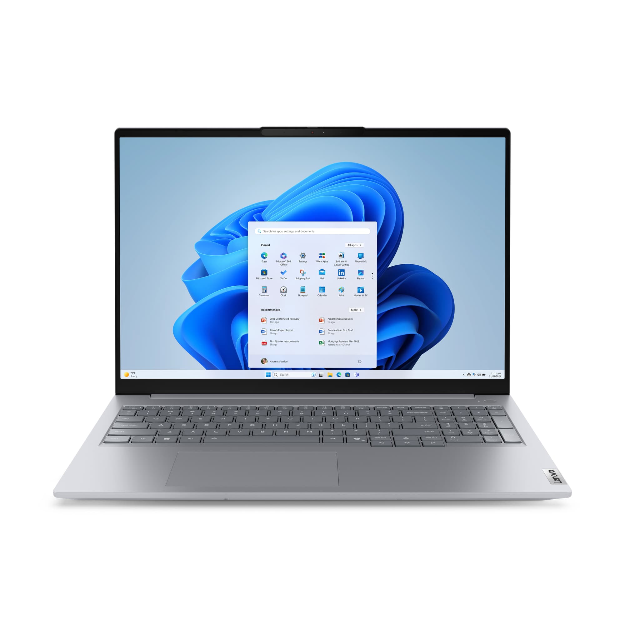 LENOVO LENOVO THINKBOOK 16 G8, 16" WUXGA, CORE 5 210H, 16GB (8+8), 512GB, WI-FI 6E, TB4, W11P, 1YO 21SH000LAU