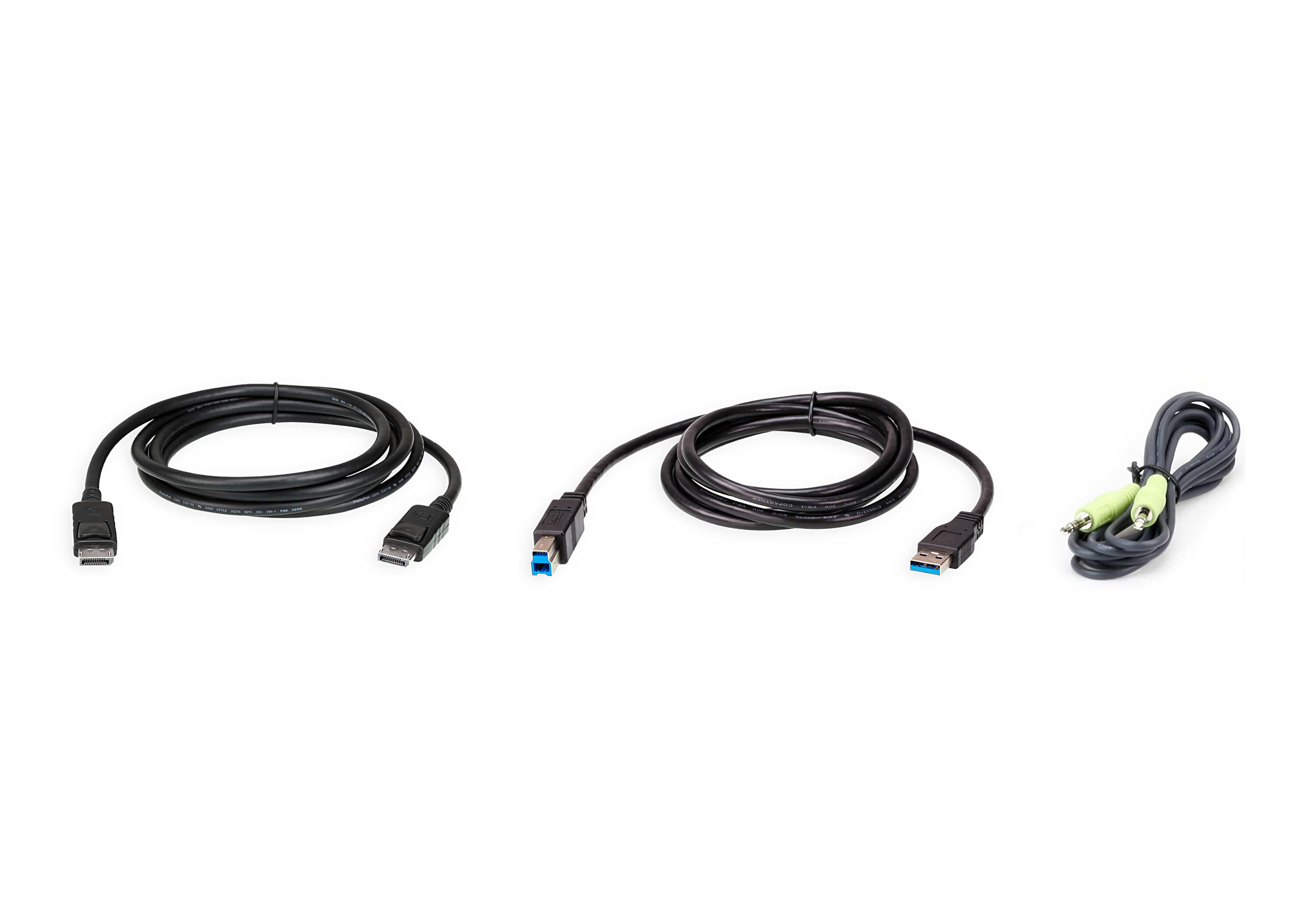 ATEN ATEN 1.8M USB DISPLAYPORT KVM CABLE KIT 2L-7D02UDPX3