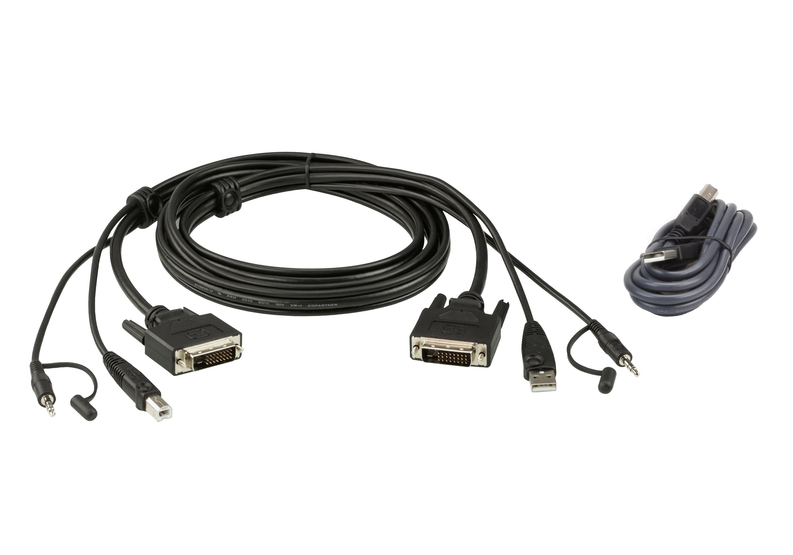ATEN ATEN 1.8M USB DVI-D DUAL LINK SECURE KVM CABLE KIT 2L-7D02UDX2