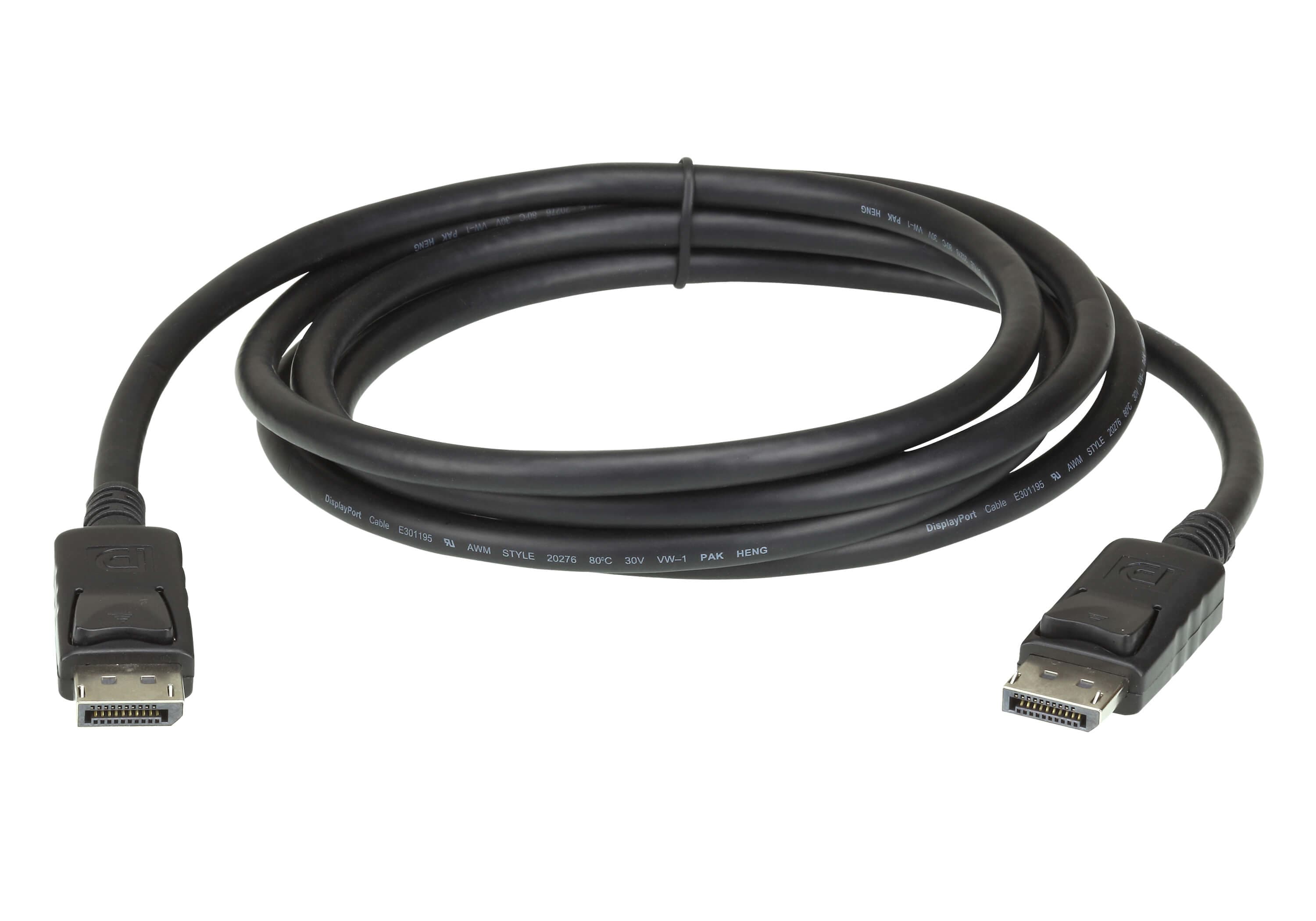 ATEN ATEN 3M DISPLAYPORT CABLE, SUPPORTS UP TO 8K AND DP 1.4 2L-7D03DP-1