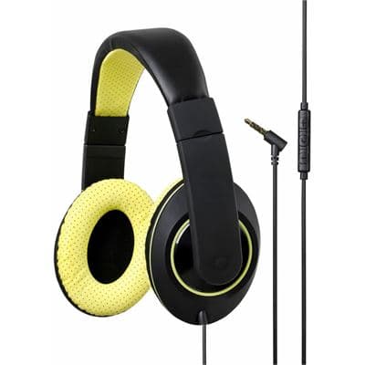 KENSINGTON KENSINGTON OVEREAR HEADPHONES YELLOW 33471GR