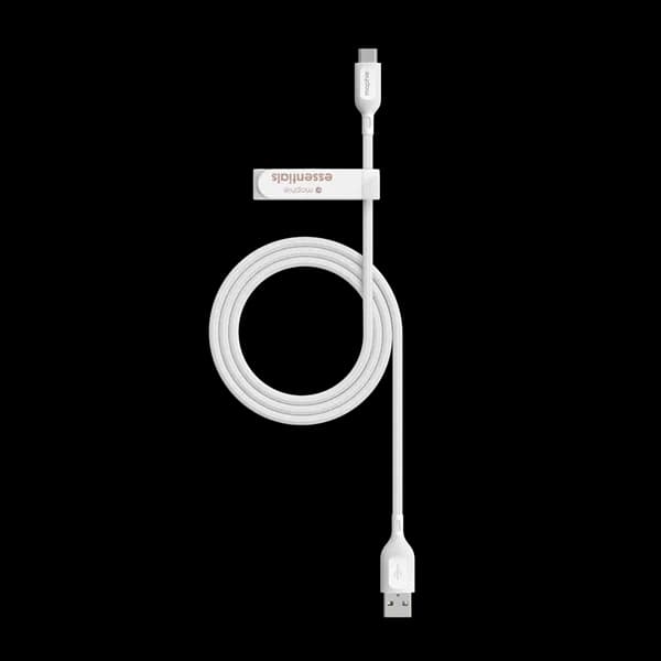 ZAGG ZAGG Mophie Essential Cable A C Cable - White soft braided - 1m 409912190