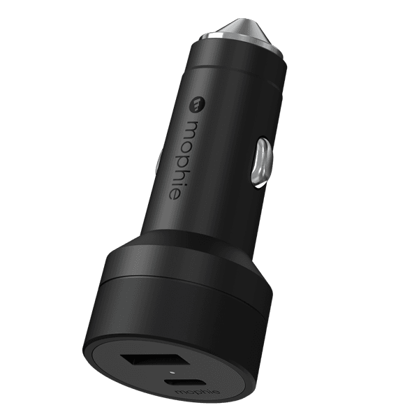 ZAGG ZAGG Mophie ACC Car Charger USBC USBA 42W - Black 409912501