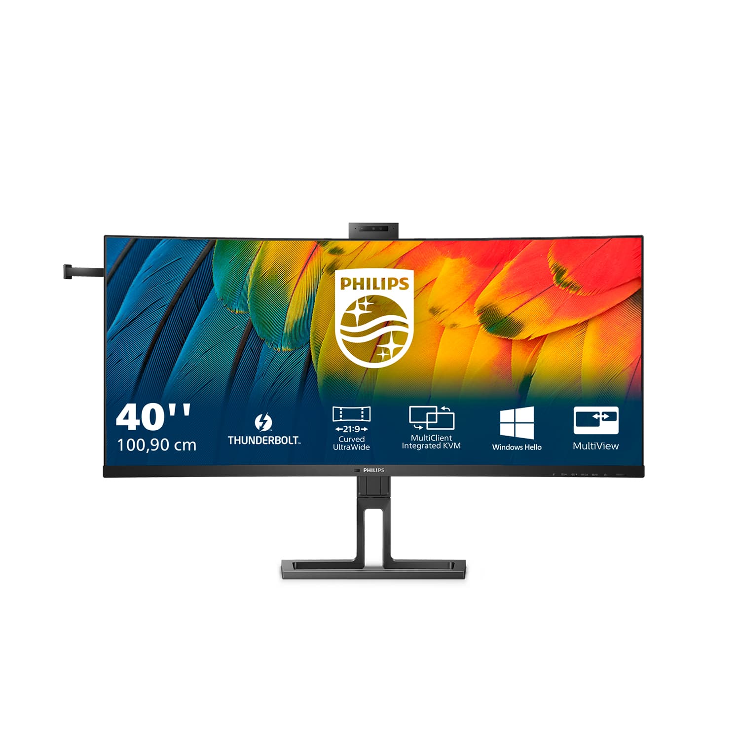 PHILIPS PHILIPS 40B1U6903CH/75 40" 21:9 5K2K IPS LED,HDMI,DP,TB,DOCK,RJ45,WEBCAM,SPKR,H/ADJ,4YR 40B1U6903CH