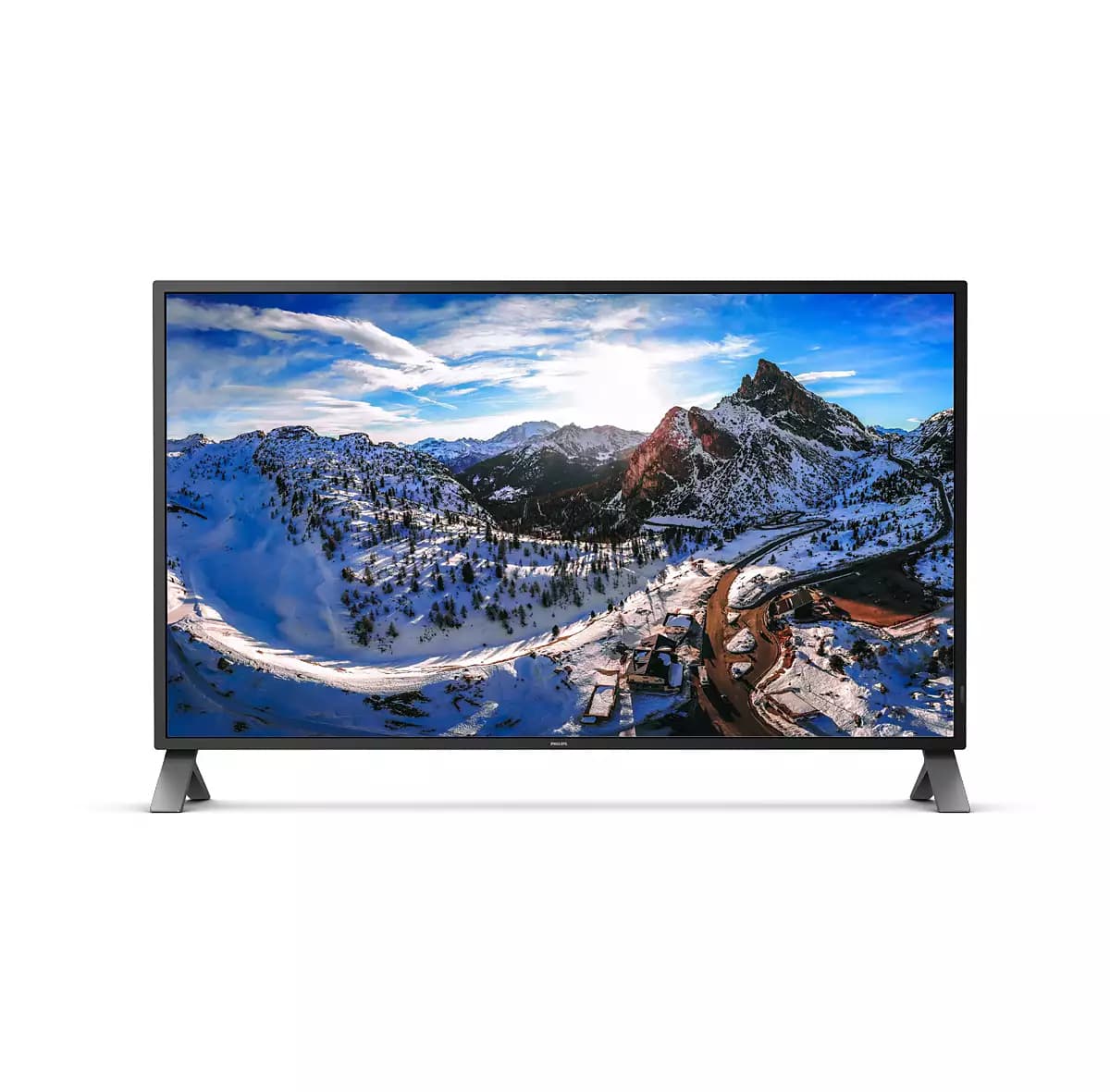 PHILIPS PHILIPS 438P1/75 43" 16:9 4K UHD IPS LCD,60HZ,5MS,VGA,HDMI(2),DP(2),USB(4),SPKR,H/ADJ,4YR 438P1