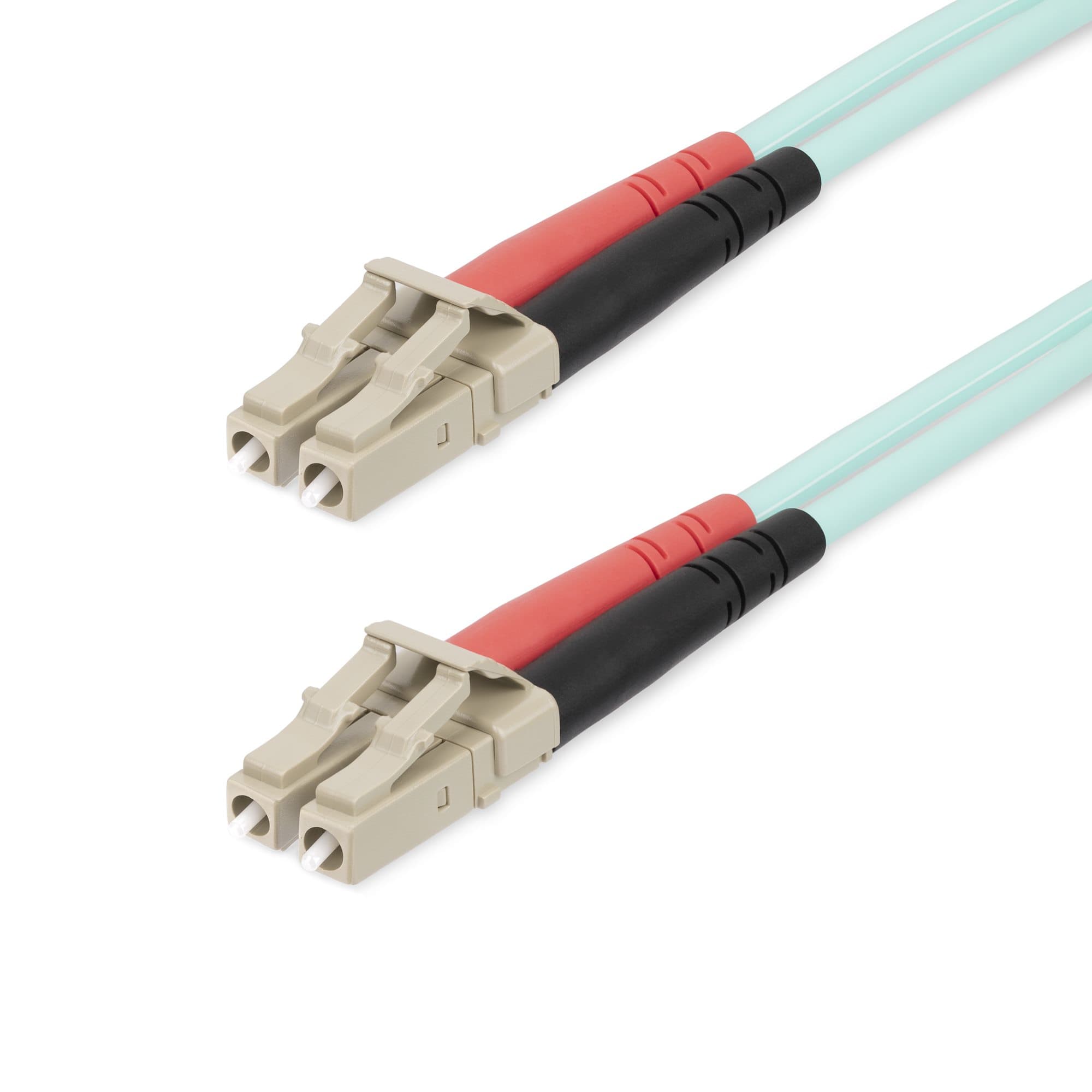 STARTECH STARTECH.COM 20M LC/UPC TO LC/UPC OM4 MULTIMODE FIBER OPTIC CABLE, DUPLEX 50/125M, LTW 450FBLCLC20