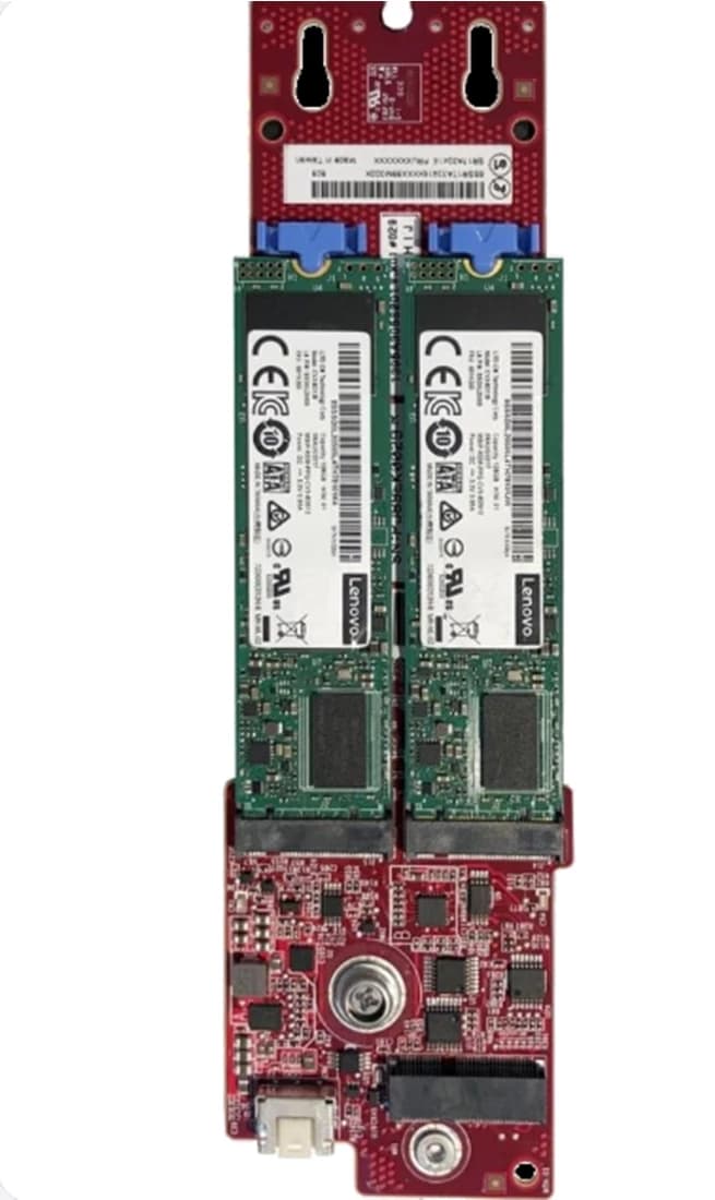 LENOVO LENOVO THINKSYSTEM M.2 SATA/X4 NVME 2-BAY ENABLEMENT KIT 4Y37A79663