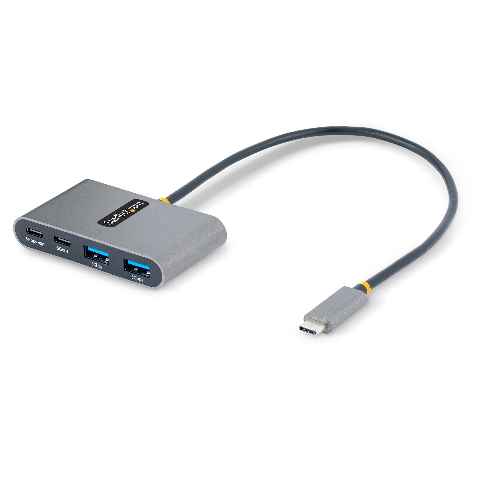STARTECH STARTECH.COM 4-PORT USB-C HUB WITH 100W PD, 2X USB-A + 2X USB-C, 5GBPS, 2 YR 5G2A2CPDB-USB-C-HUB