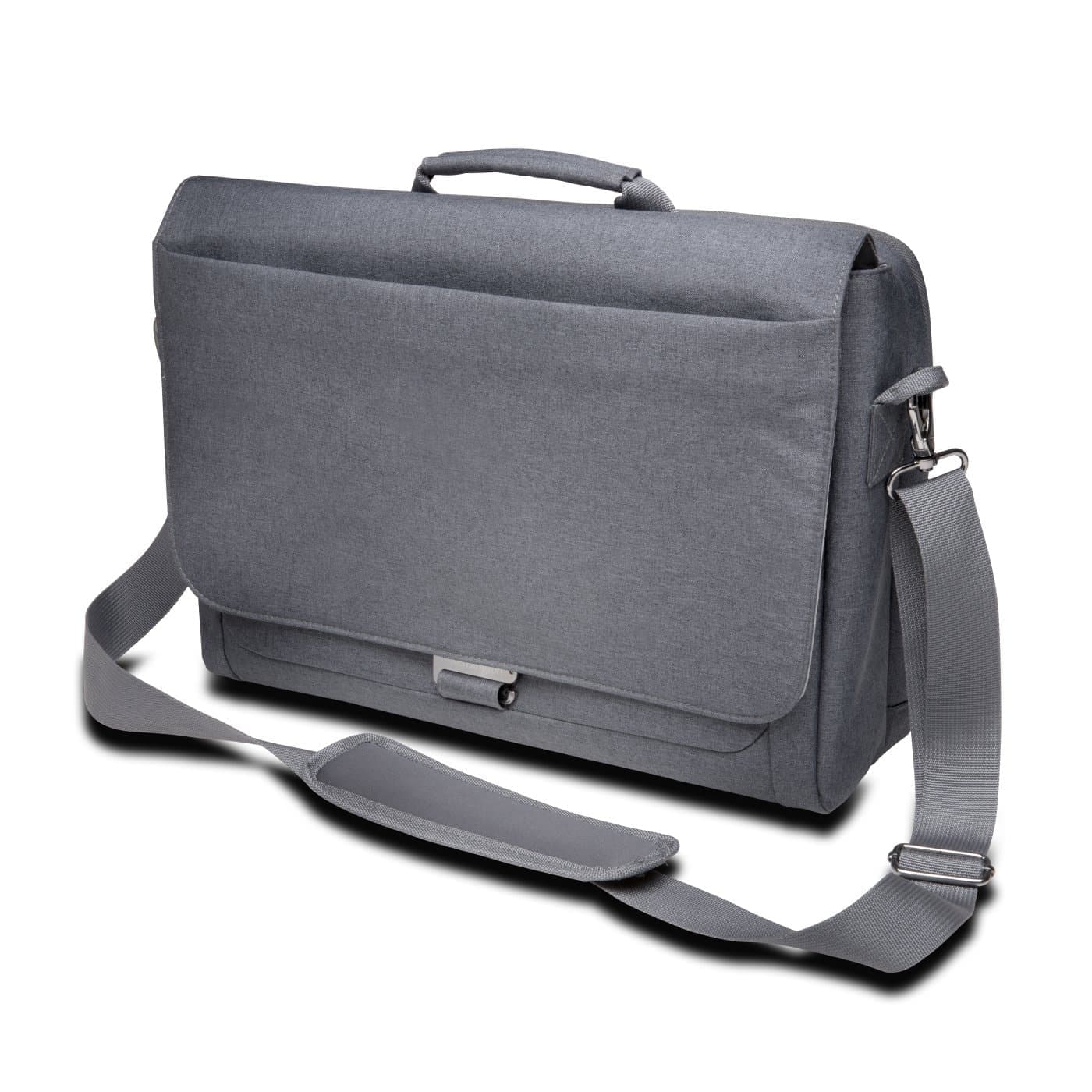KENSINGTON KENSINGTON LM340 14.4" TOPLOAD LAPTOP MESSENGER - COOL GREY 62623