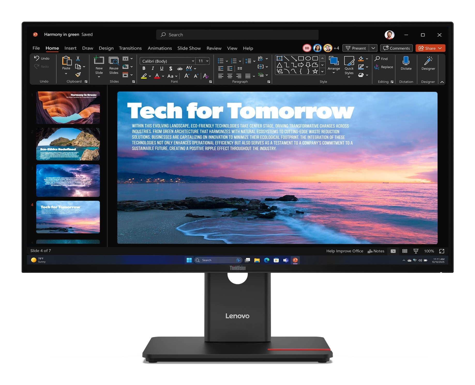 LENOVO LENOVO T27QD-40 27" QHD 2560x1440 (16:9), DP+HDMI+USBC, DP OUT, RJ45, PD 96W, 3Y 64AAGAR2AU