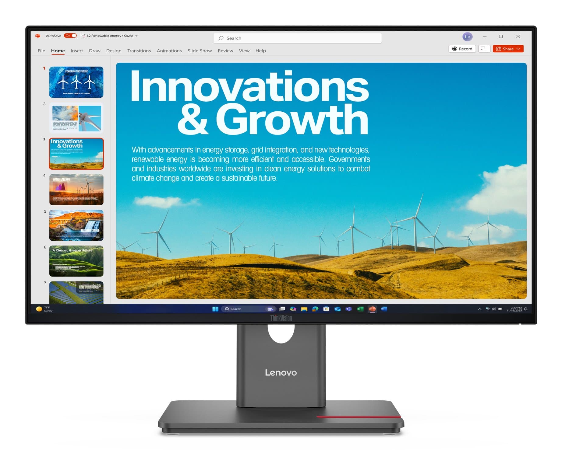 LENOVO LENOVO P24QD-40 23.8" QHD 2560X1440 (16:9), WLED, DP+HDMI+USBC, DP OUT, RJ45, PD 96W, 3Y 64B1GAR1AU