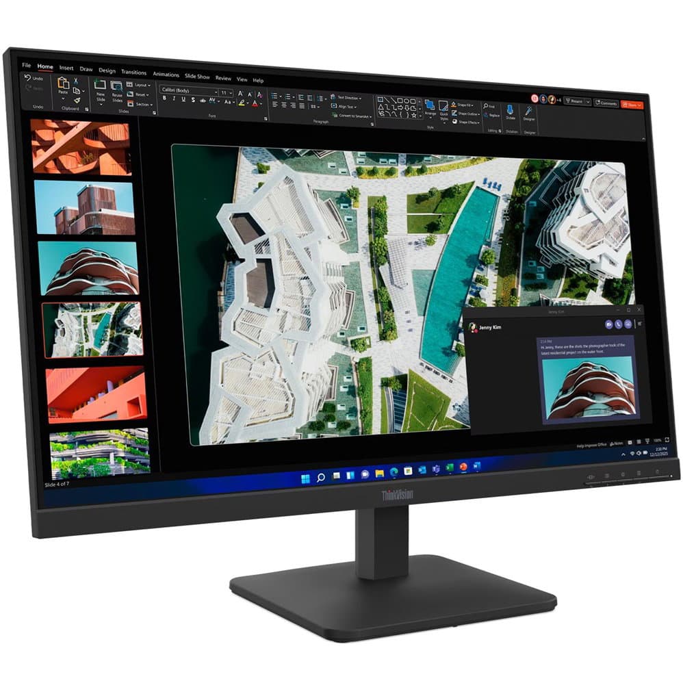 LENOVO LENOVO S27-4E 27" FHD (16:9), 1920x1080, VGA+HDMI, TILT STAND, CABLES, 3YR 64BEKAR1AU