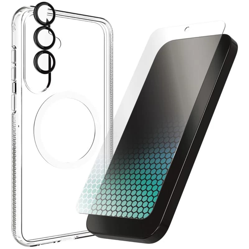 ZAGG ZAGG InvisibleShield Premium 3-in-1 Bundle (CPS, XTR & Prem Lens) for Samsung Galaxy S25+ 700517879