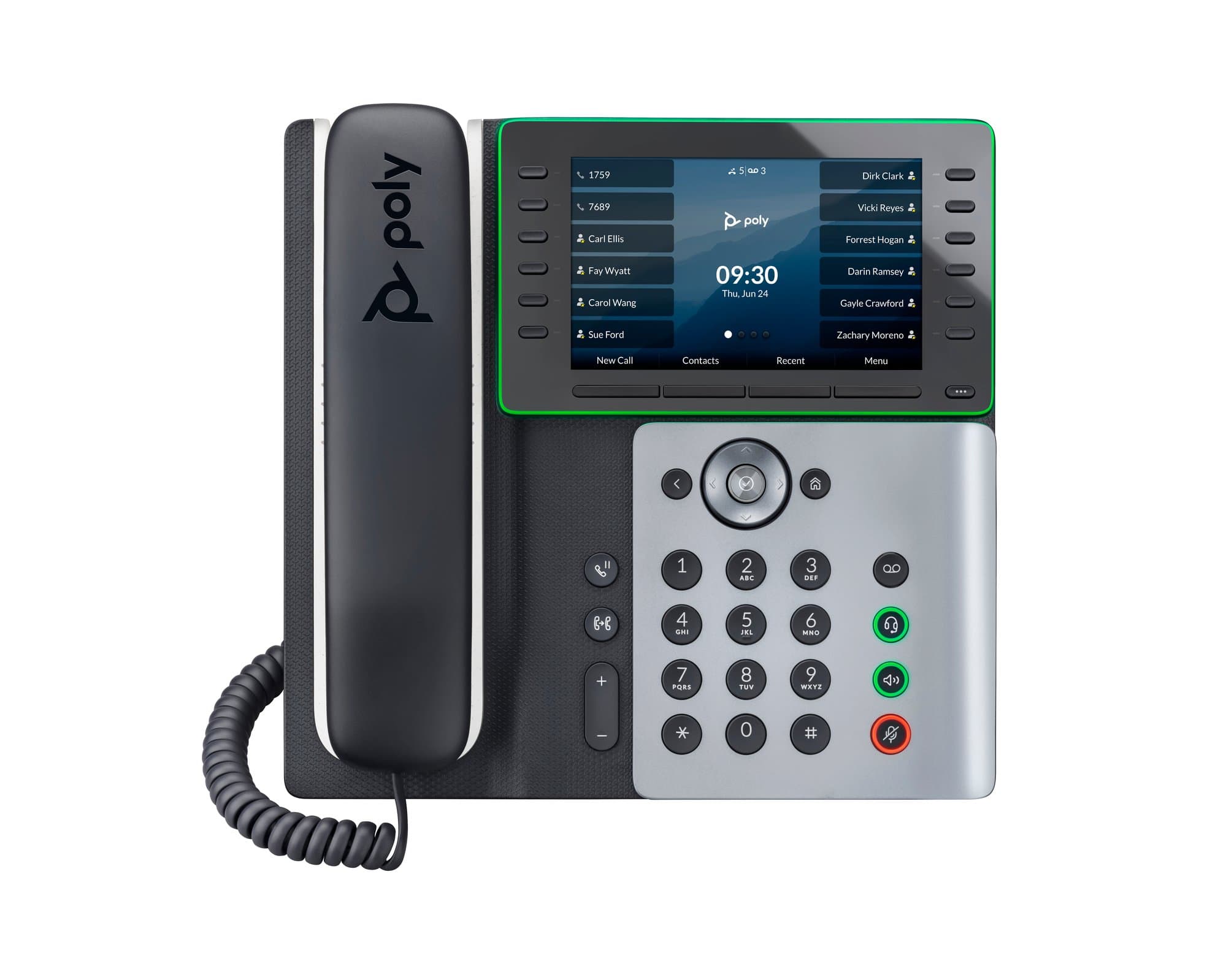 HP HP Poly Edge E550 IP Phone and PoE-enabled 82M91AA
