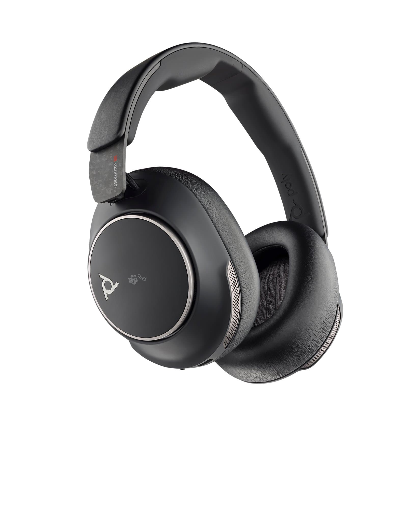 HP HP Poly Voyager Surround 80 UC Microsoft Teams Certified USB-C Headset + USB-C/A Adapter 8G7U0AA