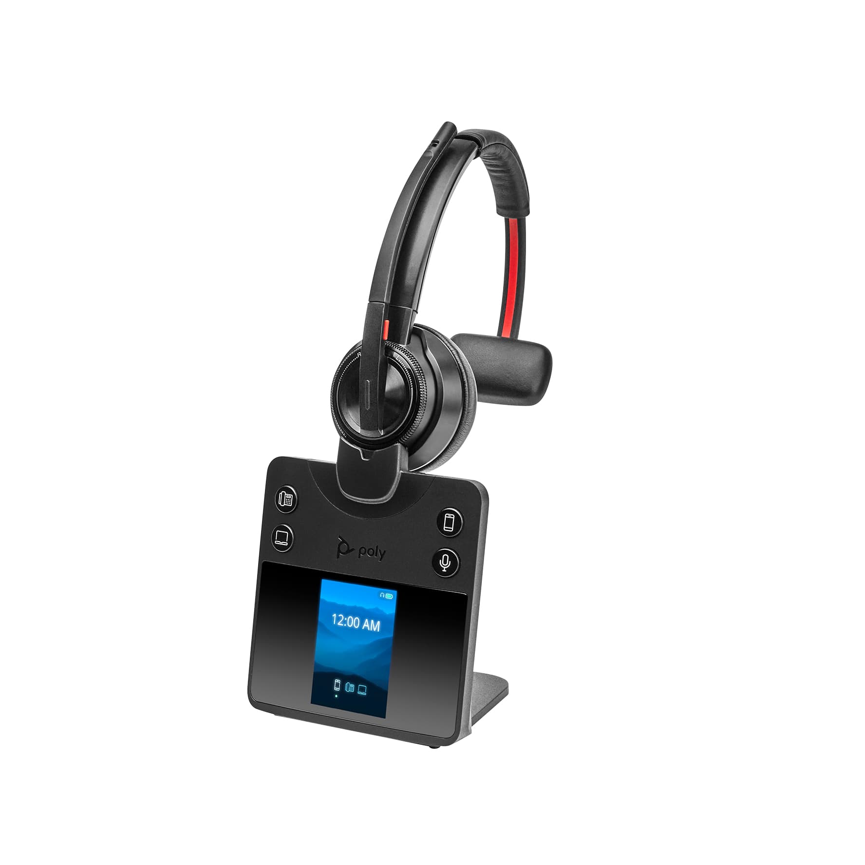 HP HP Poly Savi 8410 Office Monaural DECT 1880-1900 MHz Headset - 8L5A7AA