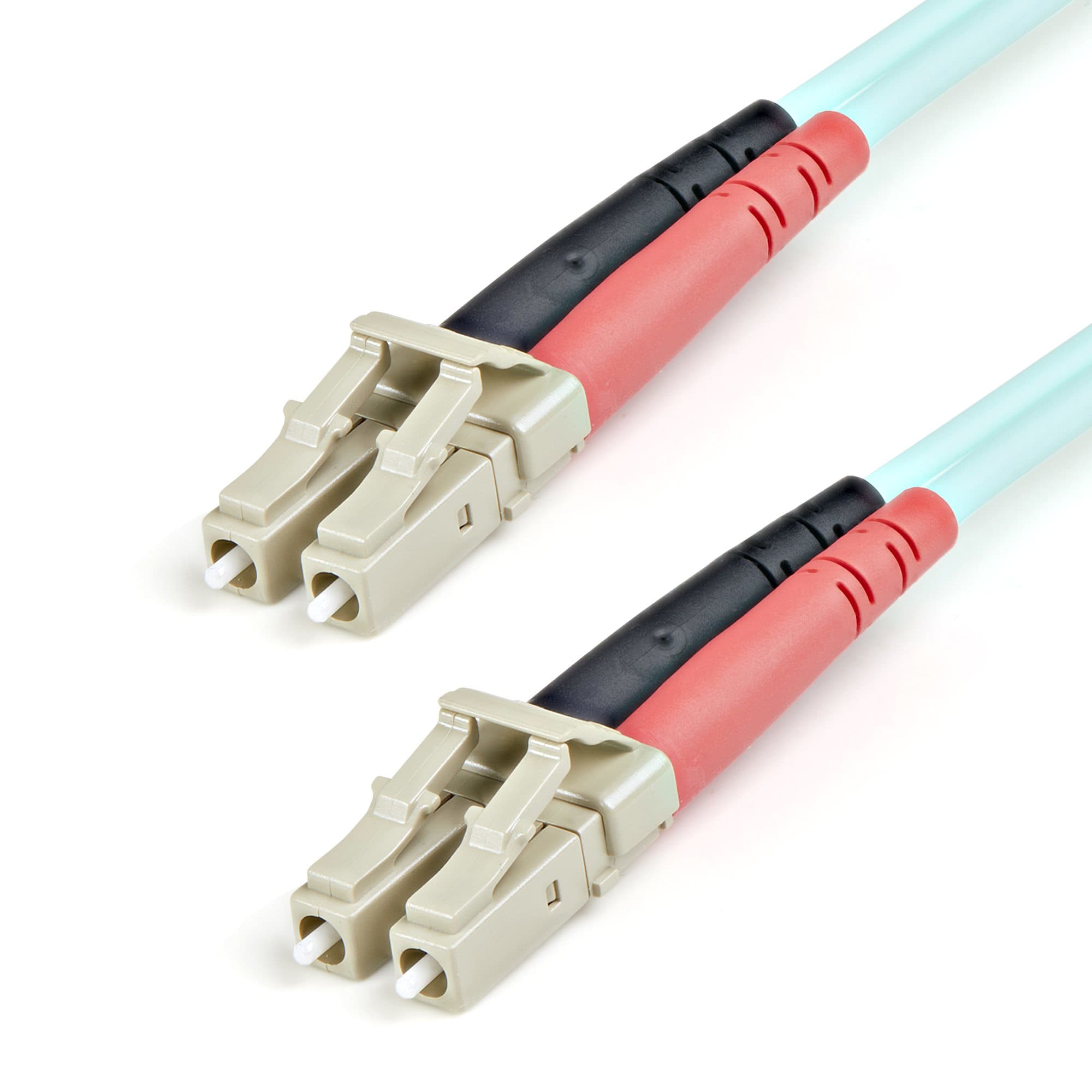 STARTECH STARTECH.COM 1M LC/UPC TO LC/UPC OM3 MULTIMODE FIBER OPTIC CABLE, LTW A50FBLCLC1