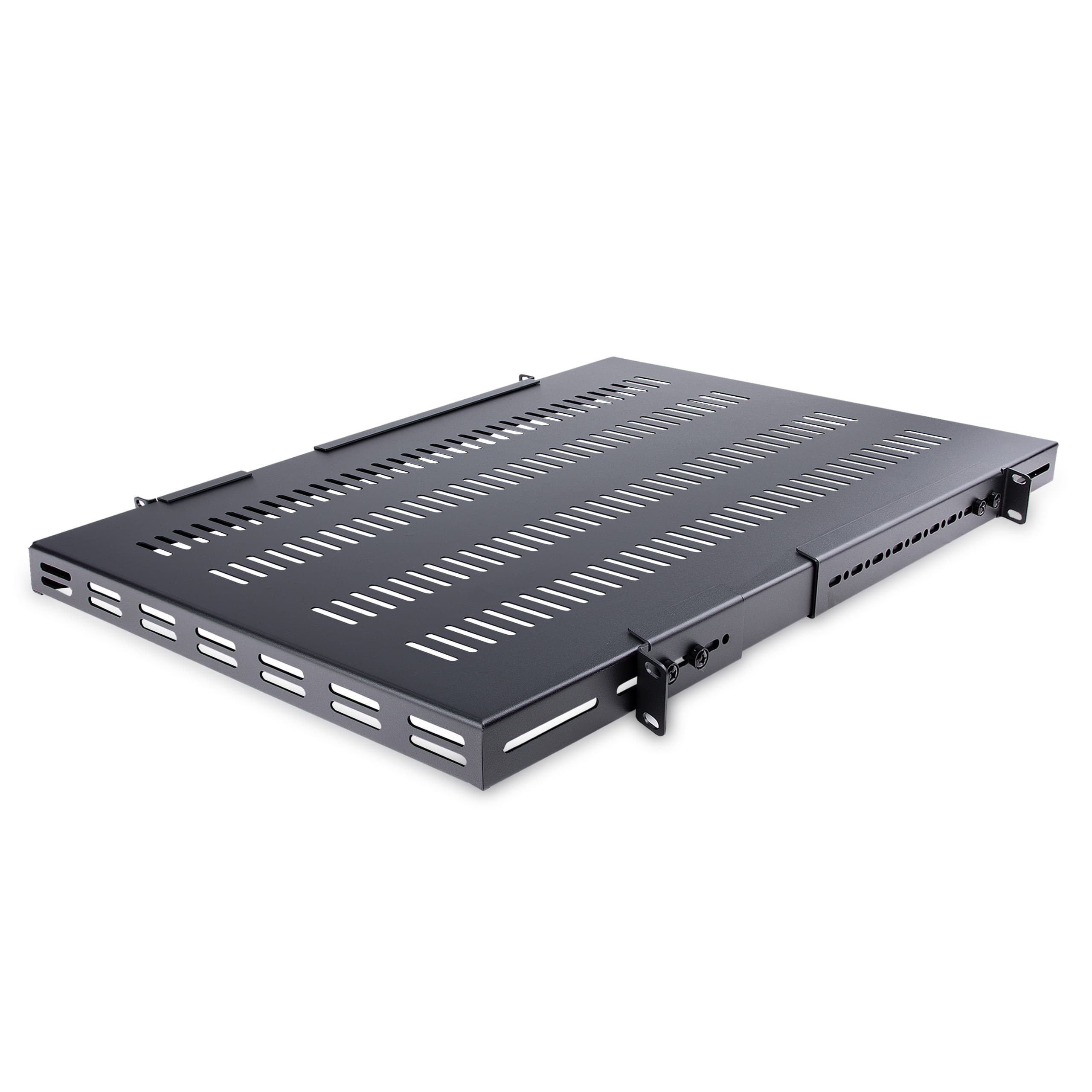 STARTECH STARTECH.COM 1U 4-POST ADJUSTABLE VENTED SERVER RACK MOUNT SHELF LTW ADJSHELFHDV