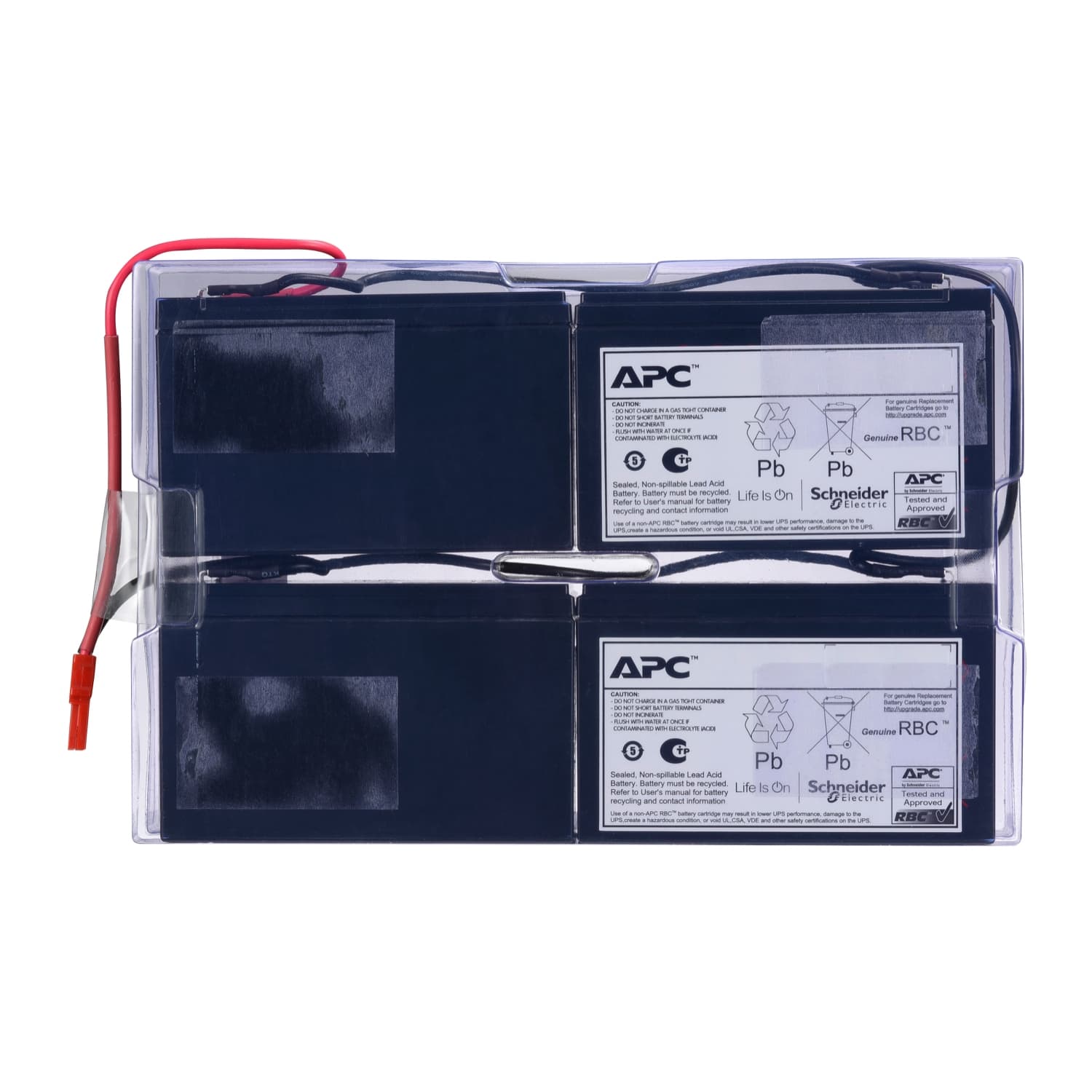 APC APC REPLACEMENT BATTERY CARTRIDGE #201. VRLA, 9AH, 48V DC, 2YR WARRANTY FOR SRV2K RM UPS APCRBCV201