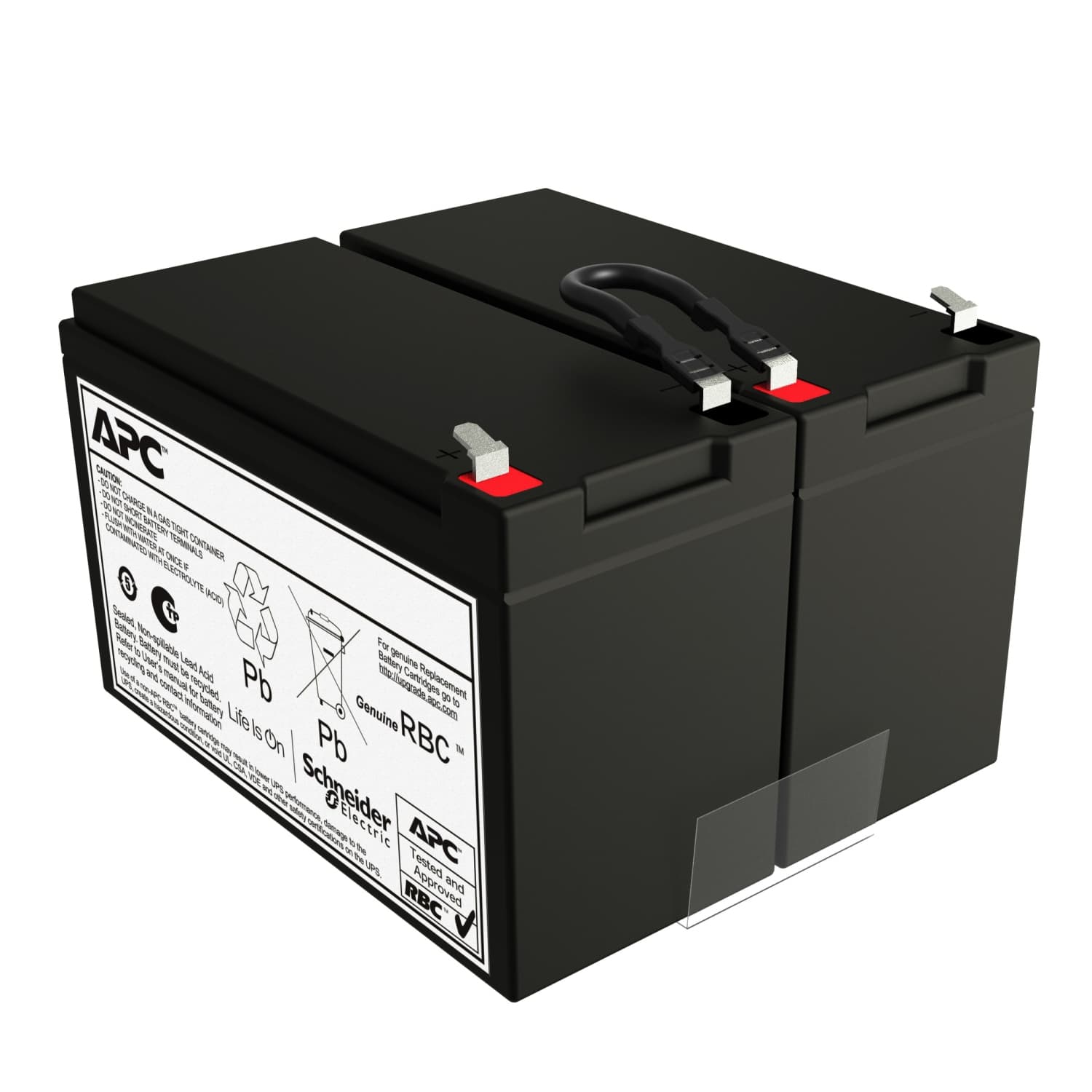 APC APC REPLACEMENT BATTERY CARTRIDGE #206. VRLA, 7AH, 24V DC, 2YR WARRANTY FOR SMV700/1K UPS APCRBCV206