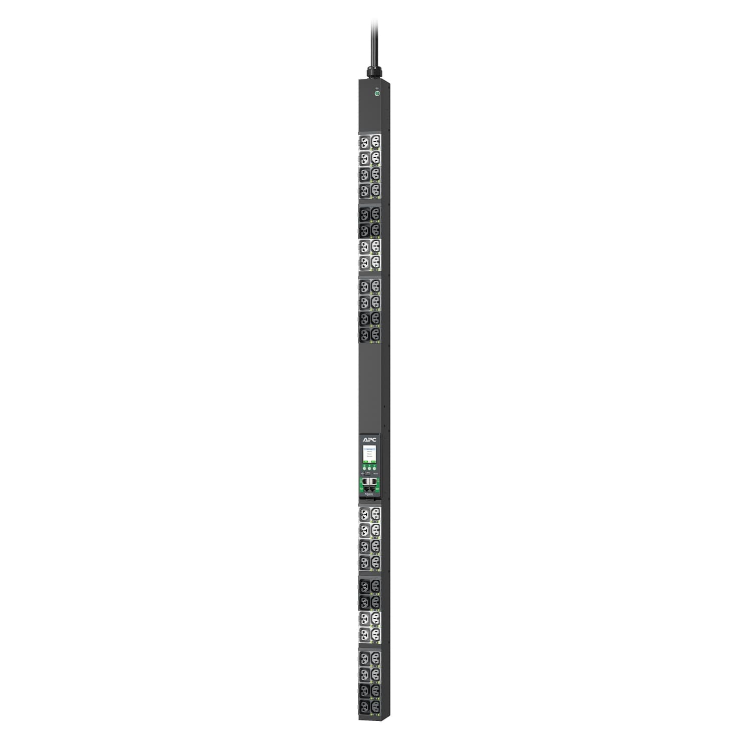 APC APC NetShelter Rack PDU Advanced, Switched Metered Outlet, 11.5kW, 3PH, 415V, 20A, 520P6, APDU10250SM
