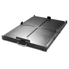 APC APC (AR8128BLK) HEAVY DUTY SLIDING SHELF - 200LBS/91KG(CAPACITY) - BLACK AR8128BLK