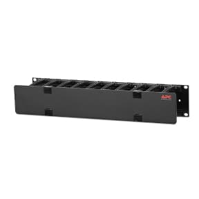 APC APC (AR8600A) HORIZONTAL CABLE MANAGER, 2U X 4" DEEP, SINGLE-SIDED W COVER AR8600A