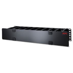 APC APC (AR8603A) 2U HORIZONTAL CABLE MANAGER, 6" FINGERS TOP, BOTTOM TIE DOWN AR8603A