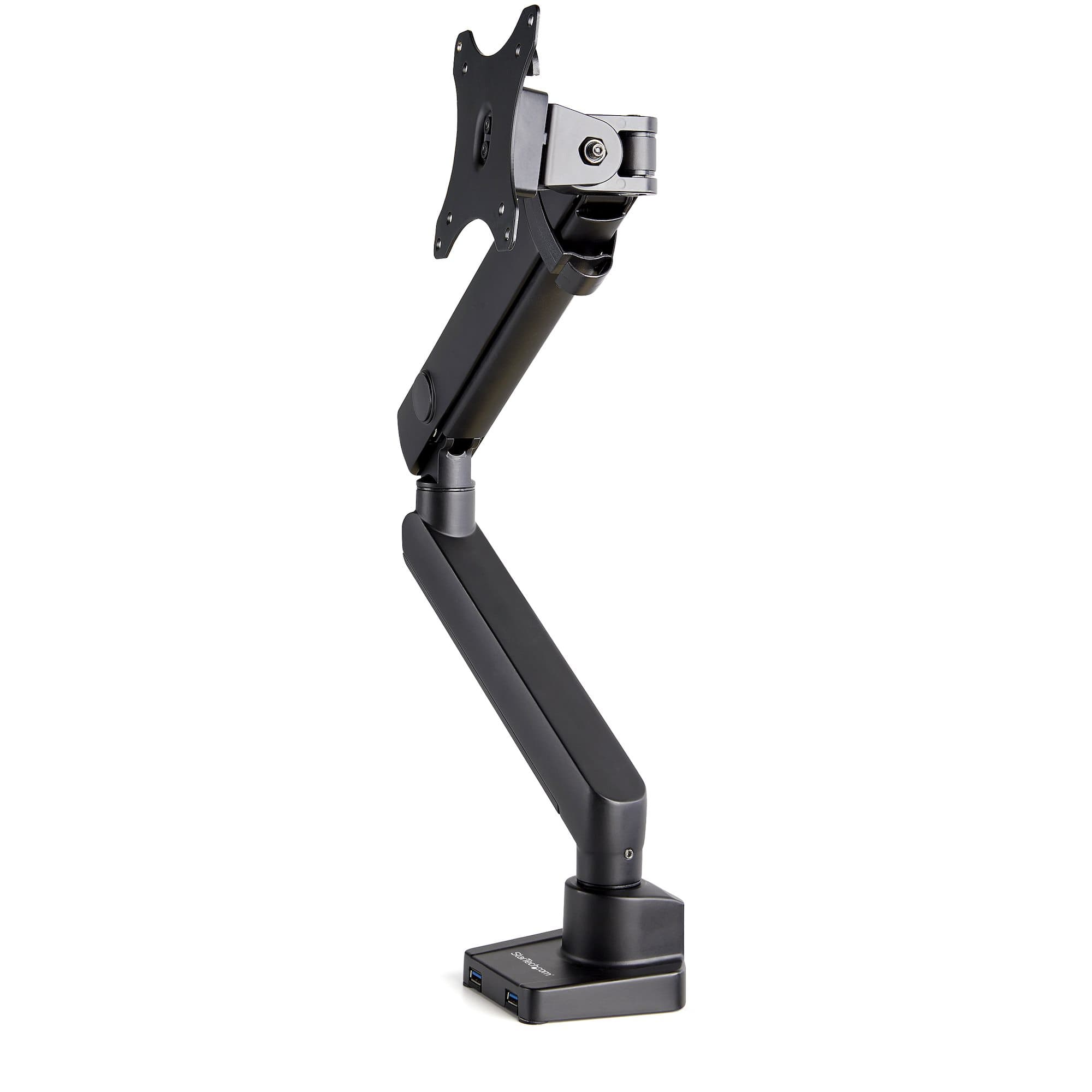 STARTECH STARTECH.COM SINGLE DESK MOUNT MONITOR ARM - 2 BUILT-IN USB 3.0 PORTS, 2 YR ARMSLIM2USB3