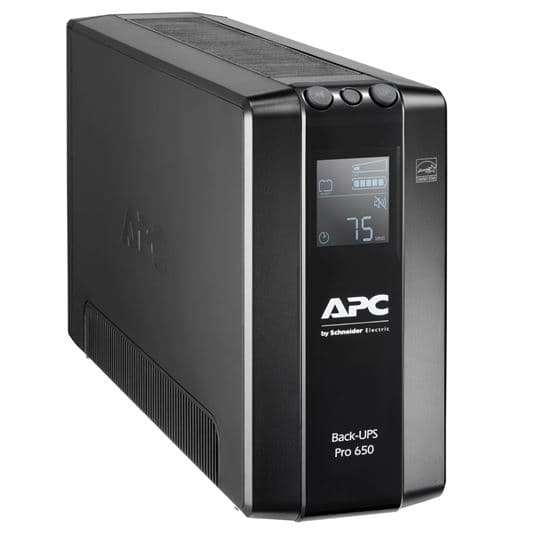 APC APC BACK UPS PRO BR 650VA, 6 OUTLETS, AVR, LCD INTERFACE BR650MI