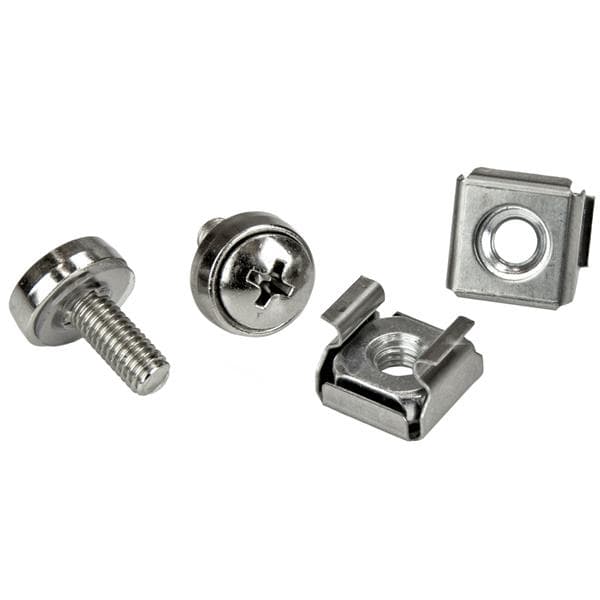 STARTECH STARTECH.COM M5 RACK SCREWS AND M5 NUTS - M5 CAGE NUTS AND SCREWS - 20 PACK LTW CABSCRWM520