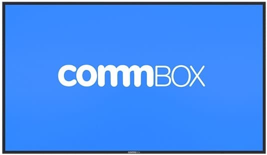 COMMBOX COMMBOX 43" INTELLIGENT 4K UHD DISPLAY,24/7 HDMI, AND 11, WALL BRACKET,5YR CBDI0143