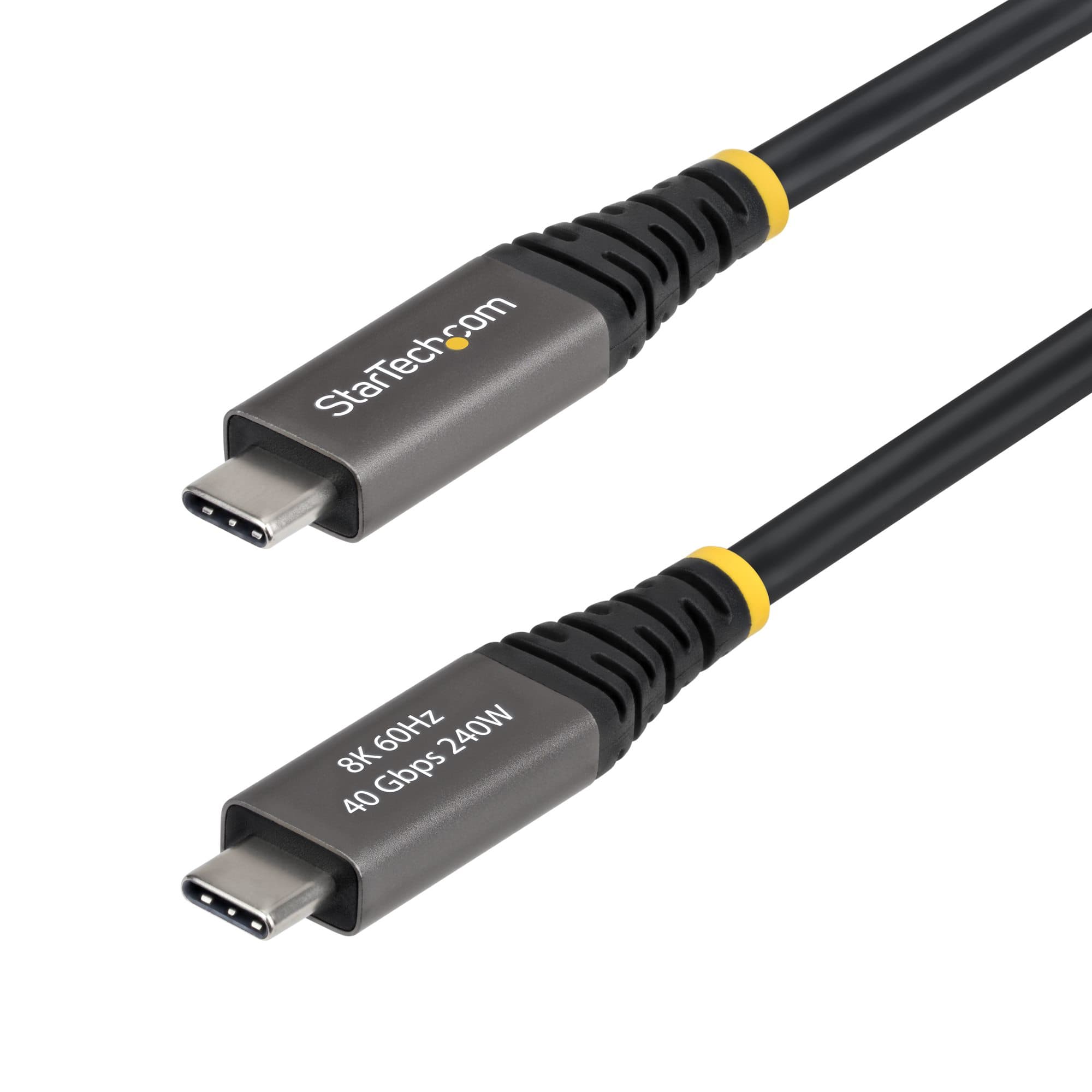 STARTECH STARTECH.COM 2M (6.6FT) ACTIVE USB4 CABLE 40GBPS, 240W, 8K60, USB-C CABLE, LTW CC2M40GUSB4GEN3