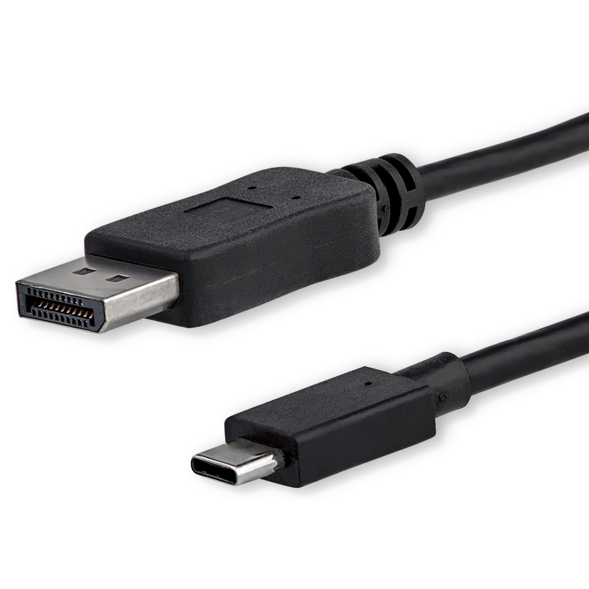 STARTECH STARTECH.COM 1M USB C TO DISPLAYPORT 1.2 CABLE - 4K 60HZ DP ADAPTER CABLE 3 YR CDP2DPMM1MB