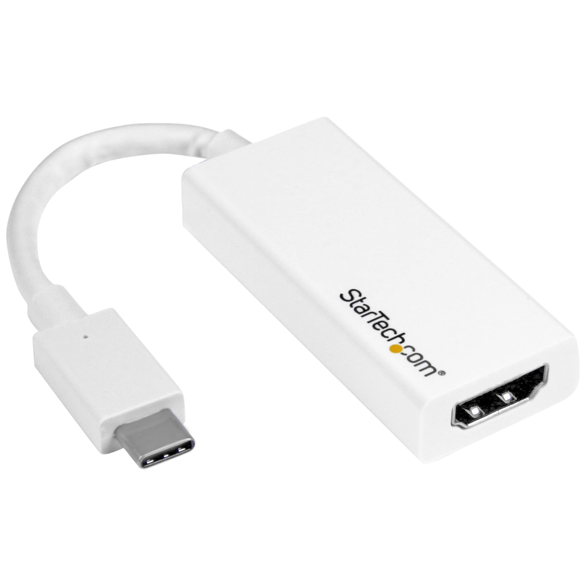 STARTECH STARTECH.COM USB TYPE C TO HDMI CONVERTER - USB C TO HDMI ADAPTER - 4K 60, 3 YR CDP2HD4K60W