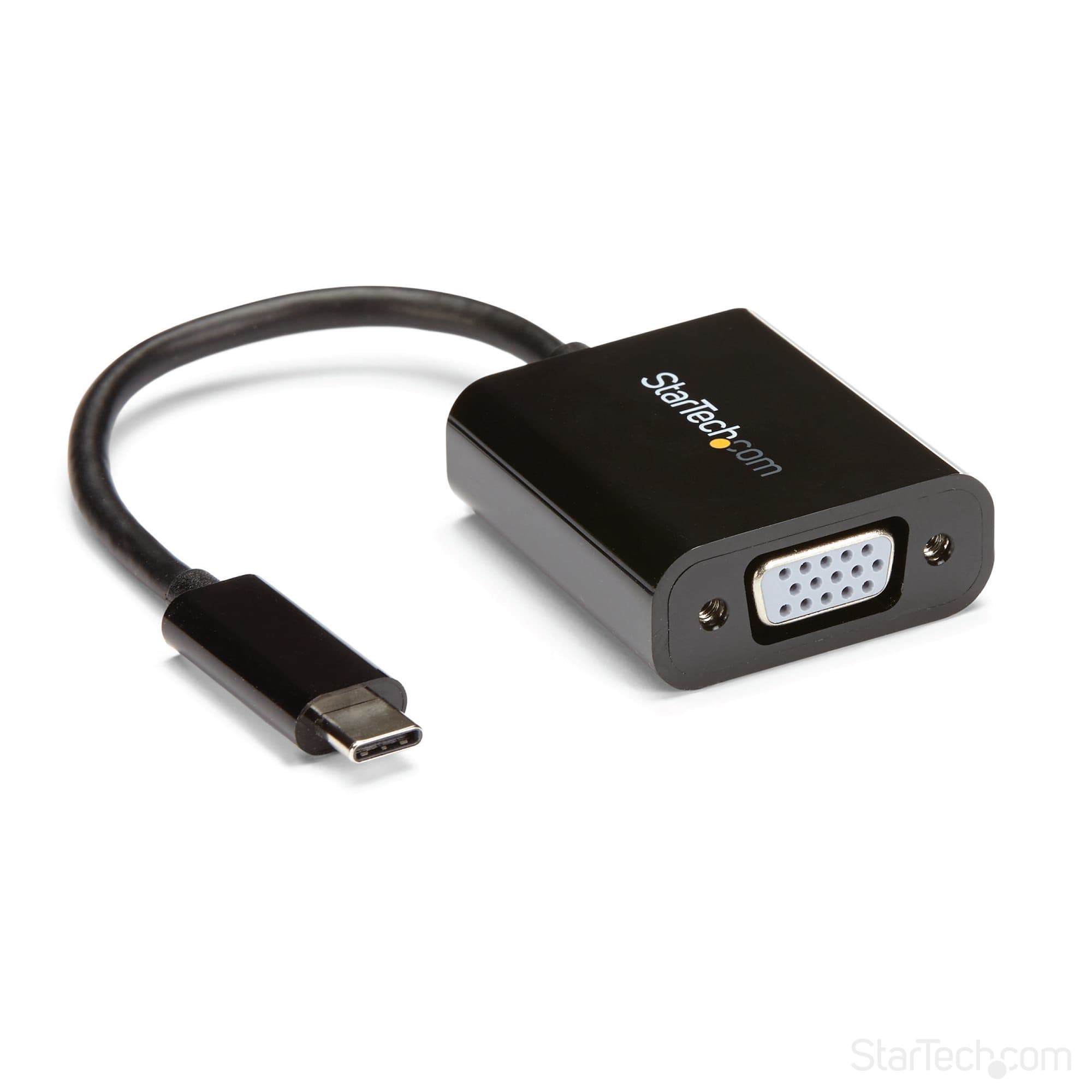 STARTECH STARTECH.COM USB C TO VGA ADAPTER 1080P - USB TYPE-C TO VGA VIDEO CONVERTER 3 YR CDP2VGA