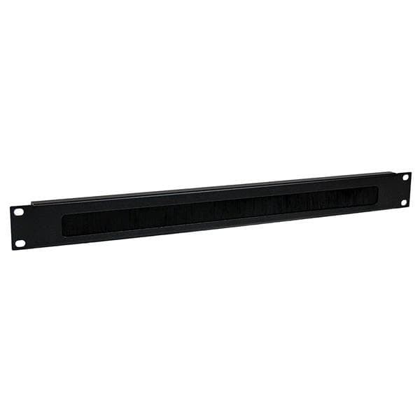 STARTECH STARTECH.COM 1U BRUSH STRIP HORIZONTAL SERVER RACK CABLE MANAGEMENT PANEL 2 YR CMBRUSH1U