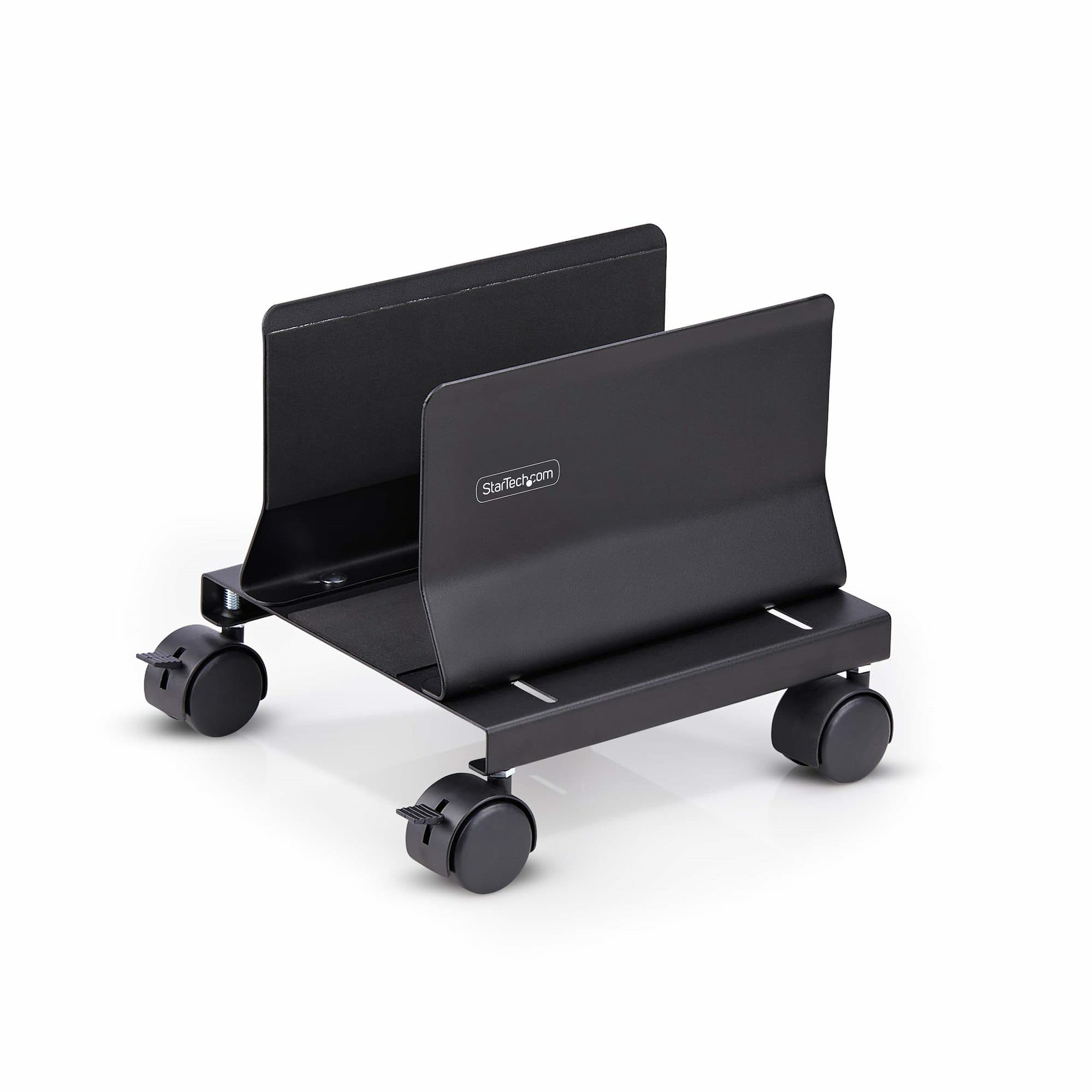 STARTECH STARTECH.COM COMPUTER TOWER CART ROLLING CPU CADDY W/ WHEELS, ADJUSTABLE, 5 YR CPUMOBILESTND
