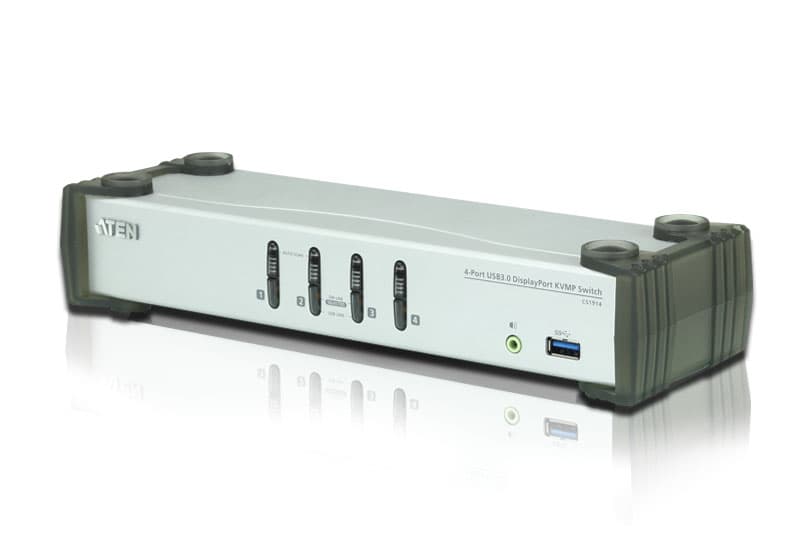 ATEN ATEN 4 PORT USB 3.0 4K DISPLAYPORT KVMP CS1914-AT-U