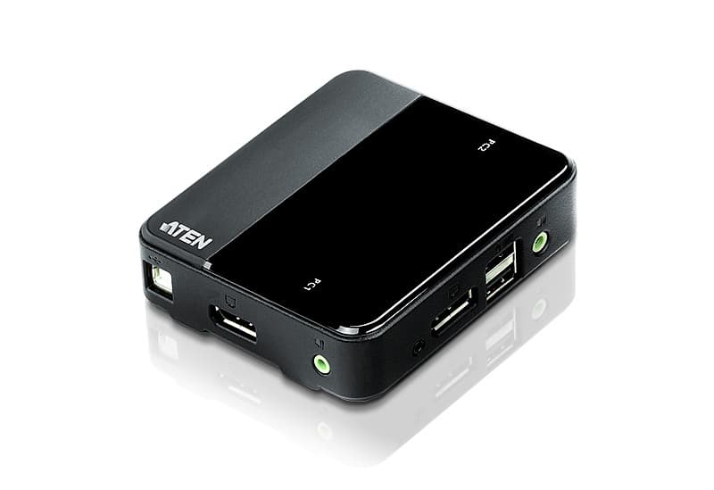 ATEN ATEN 2 PORT USB 2.0 DP 4K KVM SWITCH CS782DP-AT